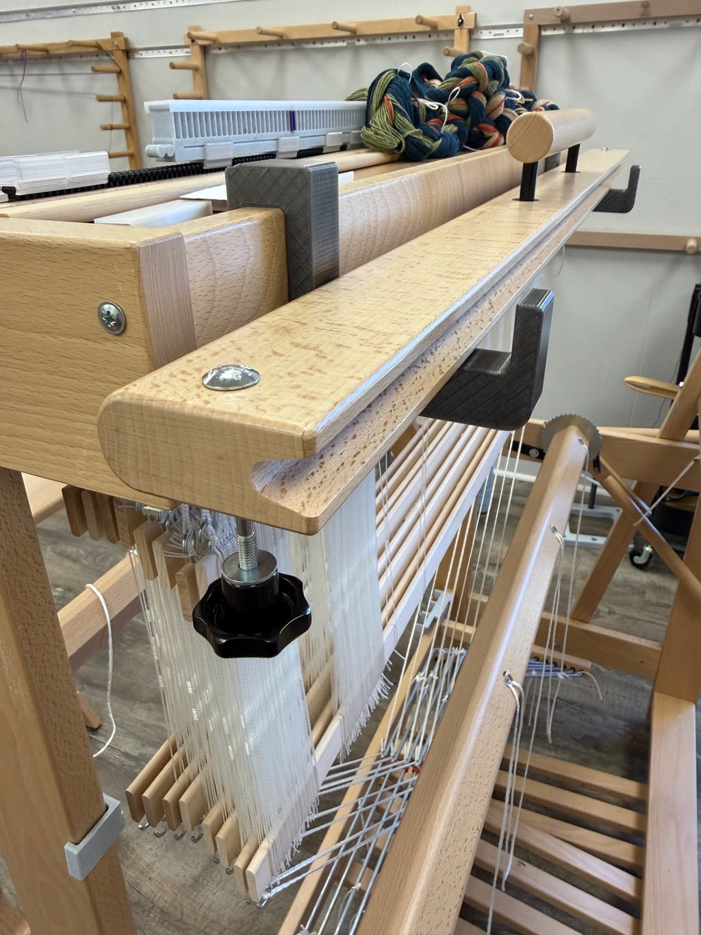 Top of beater supported by the Beater Holders