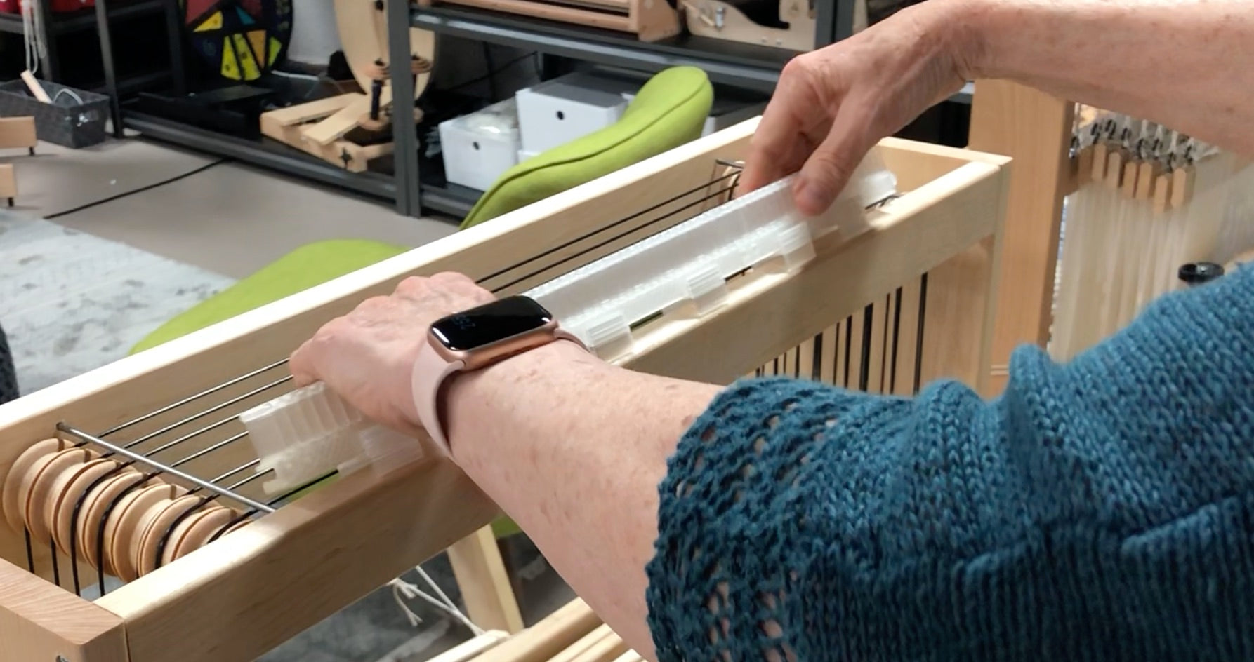 LoftyFiber Raddle for Harrisville Designs Looms