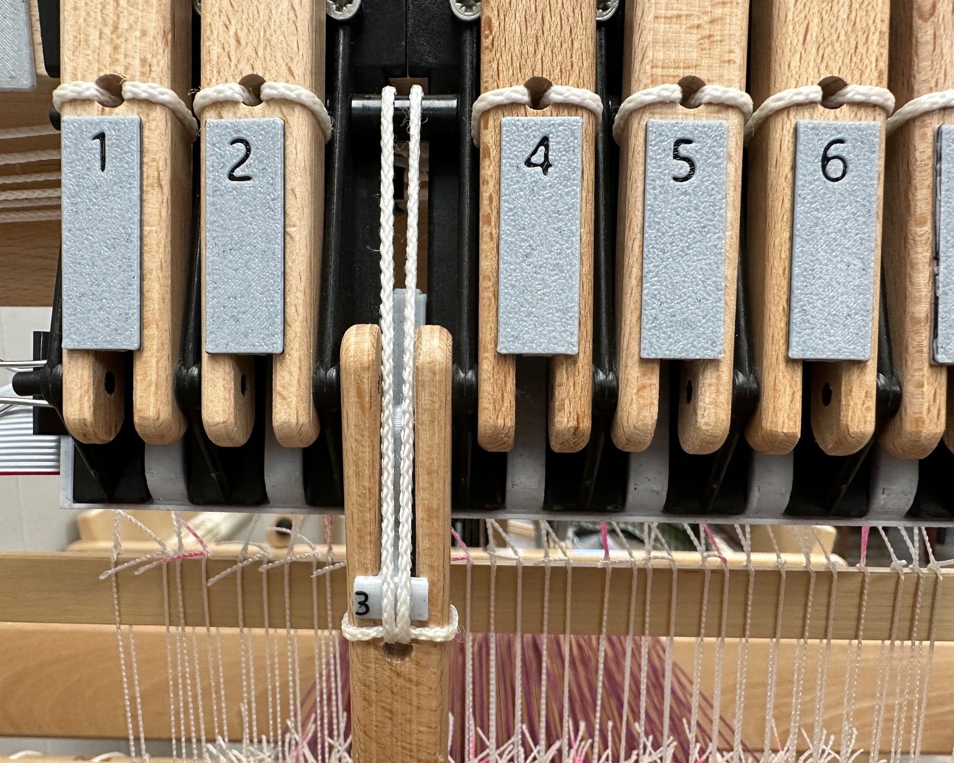 Jane TempoTreadle Array with Numbers