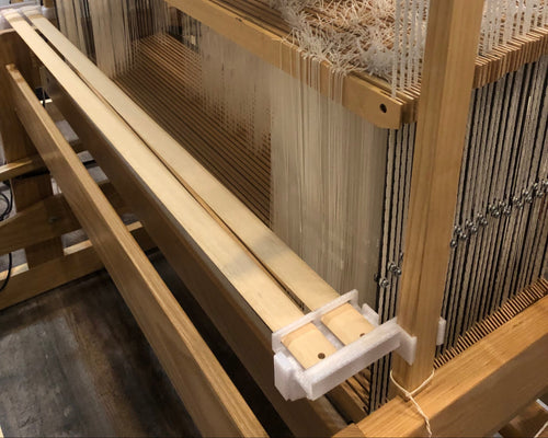 LoftyFiber Helpng Hands on a Louet Megado - Helpful Weaving Accessories