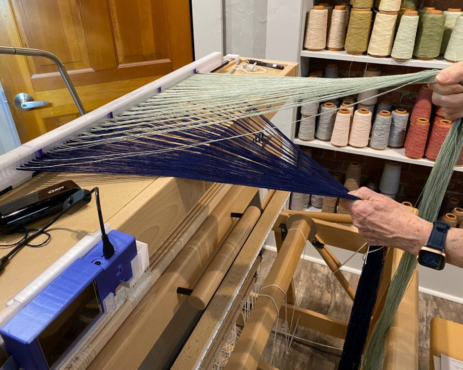 Double Warp Helping Hands - Louet Spring and David