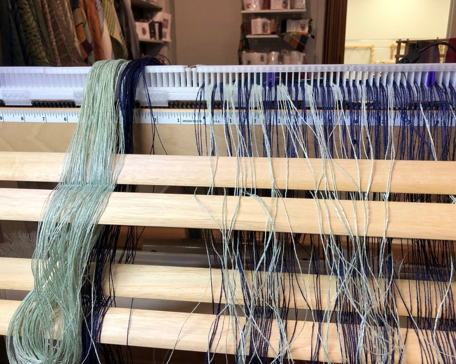 Double Warp Helping Hands - Louet Spring and David